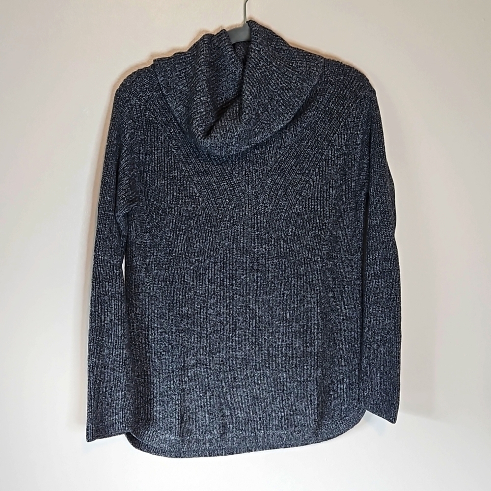 Talbots Gray Cowl Neck Knit Sweater XSmall